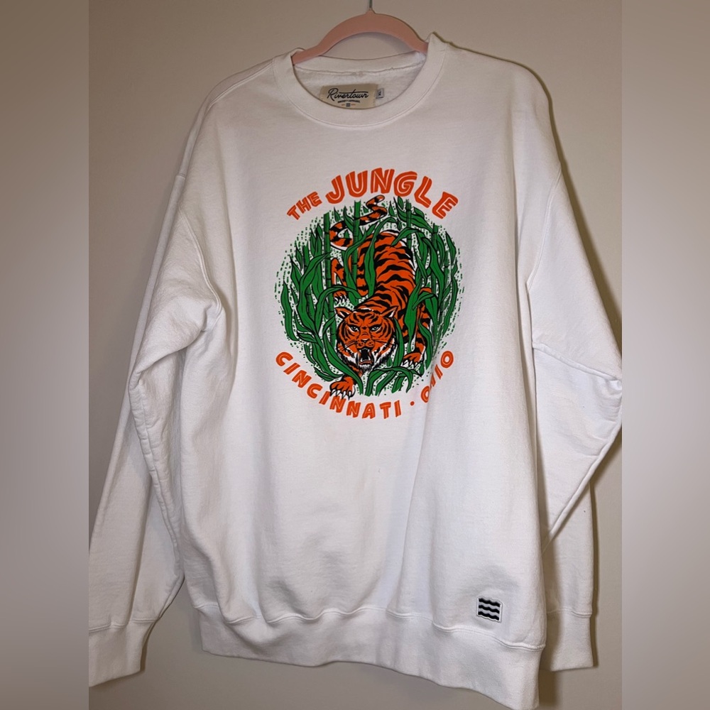 cincinnati bengals crewneck sweatshirt